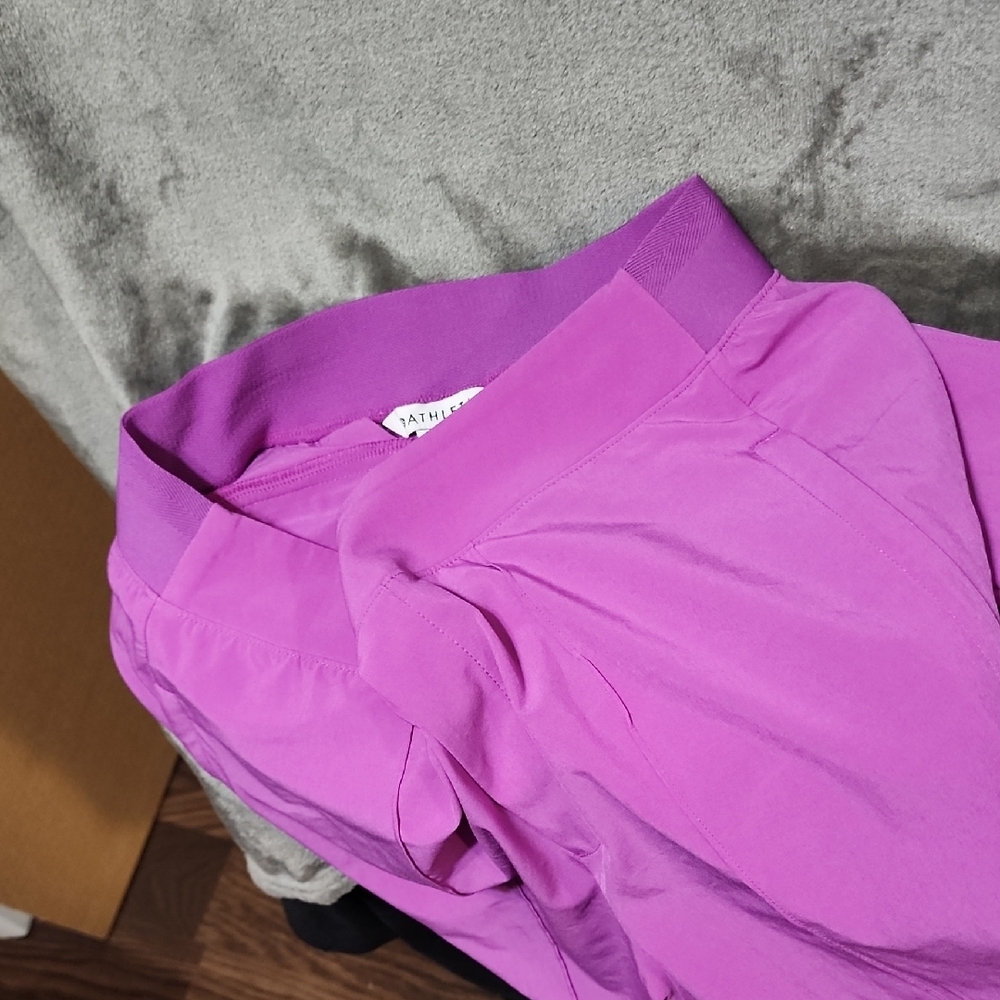 Athleta Pink Track Pants Slim Fit - Picture 7 of 8